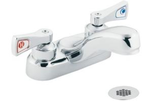 Moen Commercial CA8218 Chrome Two-Handle Lavatory Faucet