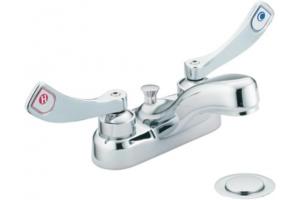 Moen Commercial CA8219 Chrome Two-Handle Lavatory Faucet