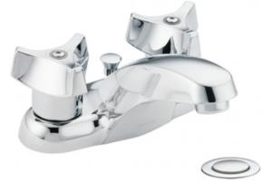 Moen Commercial CA8935 Chrome Two-Handle Lavatory Faucet