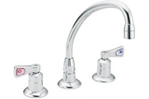 Moen Commercial CA8241 Chrome Two Handle Kitchen Faucet