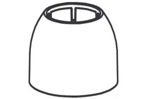 Moen 100014S Camerist Sand Large Single Handle Dome