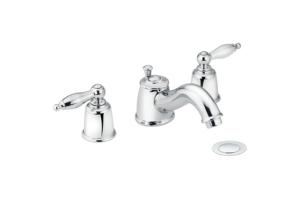 Moen Castleby T4965 Chrome 8-16\" Widespread Trim Kit with Lever Handles