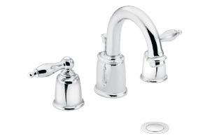 Moen Castleby T4985 Chrome 8-16\" Widespread Trim Kit with Lever Handles