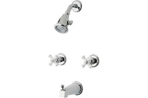 Price Pfister 03-8CPC Savannah Chrome Polished Tub Spout and Shower