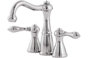 Price Pfister Marielle 46-M0BC Polished Chrome 4\" Centerset Bath Faucet with Pop-Up