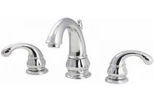 Price Pfister Treviso 49-DC00 Polished Chrome 8-15\" Wideset Bath Faucet with Pop-Up
