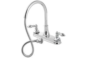 Price Pfister Catalina 536-E0BC Polished Chrome Two Handle Pull-Out Kitchen Faucet
