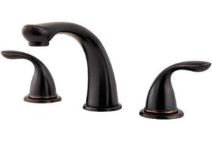 Pfister 1T6-510Y Pfirst Series Tuscan Bronze Roman Tub Faucet Trim with Handles