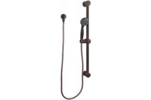 Pfister 016-300U Rustic Bronze Handheld Shower System with Slide Bar