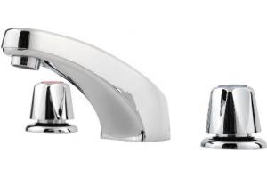 Pfister G149-5000 Pfirst Series Chrome 8-15\" Widespread Bath Faucet less Pop-Up