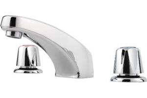 Pfister G149-6000 Pfirst Series Chrome 8-15\" Widespread Bath Faucet with Pop-Up