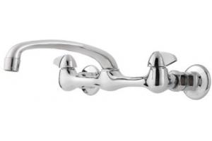 Pfister 127-1000 Pfirst Series Chrome Two Handle Utility Faucet