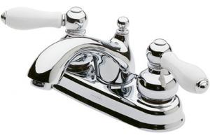 Price Pfister Georgetown T48-B0XC-HHS-BLPC Polished Chrome 4\" Centerset Bath Faucet with Pop-Up & Handles