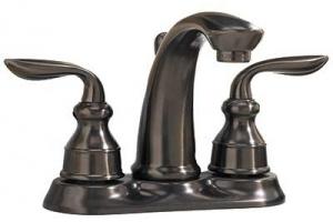 Price Pfister Avalon T48-CB0Z Oil Rubbed Bronze 4\" Centerset Bath Faucet with Pop-Up & Handles