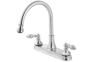 Pfister T536-EBS Catalina Stainless Steel Two Handle Pull-Out Kitchen Faucet