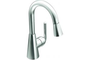 ShowHouse by Moen Ascent CAS61708 Chrome Single-Handle Pulldown Bar Faucet