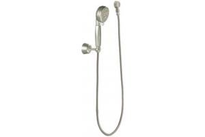 ShowHouse by Moen Divine S155BN Brushed Nickel Three Function Hand Shower with 69\" Swivel Hose