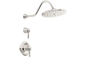 ShowHouse by Moen Waterhill S3112NL Nickel ExactTemp Shower with Lever Handles
