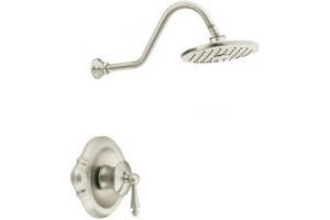 ShowHouse by Moen Waterhill S312BN Brushed Nickel Posi-Temp Pressure Balancing Shower with Lever Handle