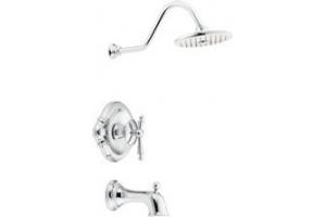 ShowHouse by Moen Waterhill S315 Chrome Moentrol Pressure Balancing Tub & Shower with Lever Handle