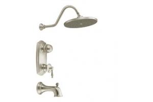ShowHouse by Moen Waterhill S318BN Brushed Nickel ExactTemp Thermostatic Pressure Balance Tub & Shower with