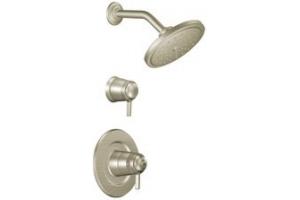 ShowHouse by Moen Solace S3712BN Brushed Nickel ExactTemp Shower Faucet with Lever Handle