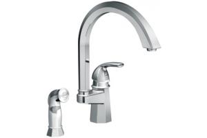 ShowHouse by Moen Felicity S741 Chrome Single Lever Kitchen Faucet with Side Spray
