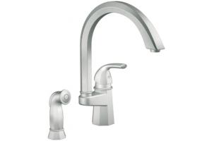 ShowHouse by Moen Felicity S741CSL Stainless Single Lever Kitchen Faucet with Side Spray