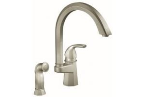 ShowHouse by Moen Felicity S741SL Stainless Single Lever Kitchen Faucet with Side Spray