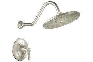 ShowHouse by Moen Bamboo S8812BN Brushed Nickel Posi-Temp Shower Faucet with Lever Handle