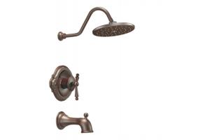 ShowHouse by Moen Waterhill TS315ORB Oil Rubbed Bronze Moentrol Pressure Balancing Tub & Shower with Lever Ha