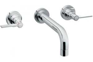 ShowHouse by Moen Solace TS476 Chrome Wall Mount Vessel with Lever Handles