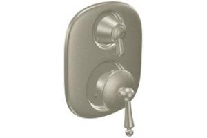 ShowHouse by Moen Waterhill TS513BN Brushed Nickel Moentrol 3-Function Transfer Valve with Lever Handles
