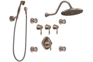 ShowHouse by Moen Waterhill TS516ORB Oil Rubbed Bronze ExactTemp 3/4\" Vertical Spa Set
