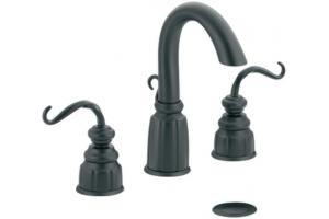 ShowHouse by Moen Casa TS883WR Wrought Iron 8-16\" Widespread Faucet with Lever Handles & Pop-Up