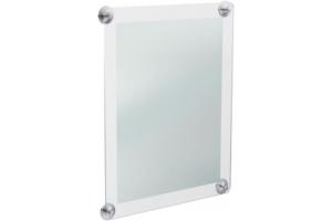 ShowHouse by Moen Vivid YB7495CH Chrome Mirror with Decorative Hardware