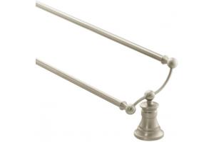 ShowHouse by Moen Waterhill YB9822BN Brushed Nickel 24\" Double Towel Bar